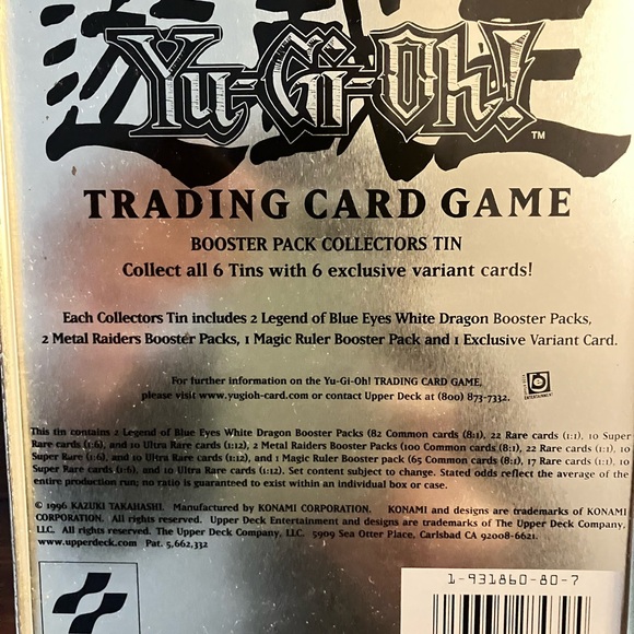konami yugioh cards 1996 Crossed Souls 1st Edition Booster Pack (9 per pack) : Toys & Games Yugioh cards 1996 Konami |